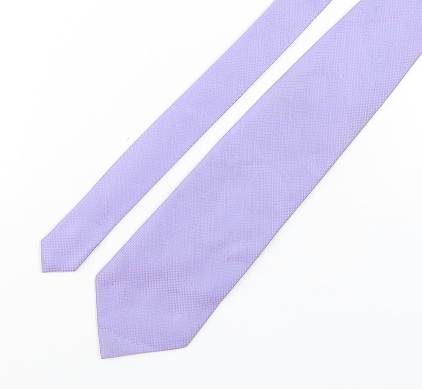 Mens Burton Purple Grenadine  Pointed Tie