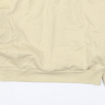 LilyLane Girls Beige  Cotton Pullover Sweatshirt Size 9-10 Years  Pullover
