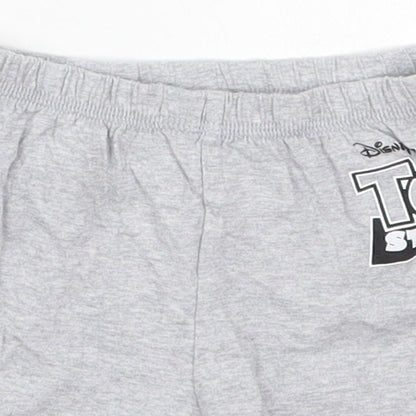 George Baby Grey  Cotton Cropped Trousers Size 18-24 Months   - Toy Story