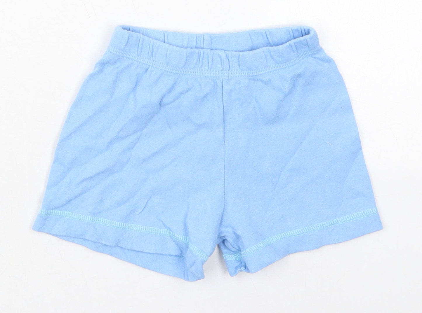 George Boys Blue  Cotton Sweatpants Trousers Size 18-24 Months   - Sweat Shorts