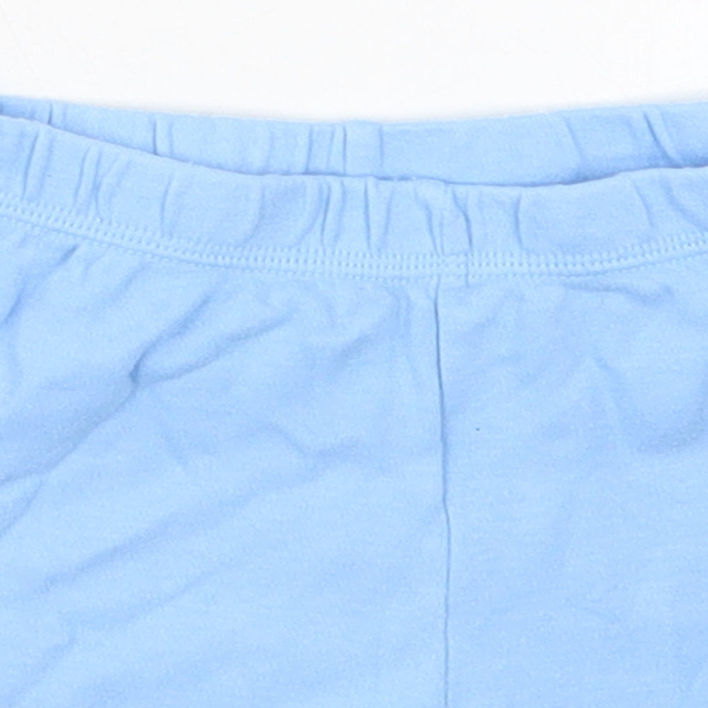 George Boys Blue  Cotton Sweatpants Trousers Size 18-24 Months   - Sweat Shorts