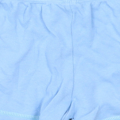 George Boys Blue  Cotton Sweatpants Trousers Size 18-24 Months   - Sweat Shorts