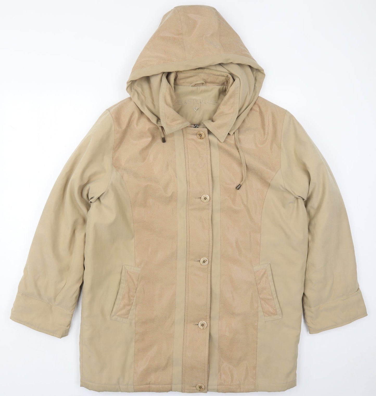 Womens UK Size M Astraka Beige Jacket