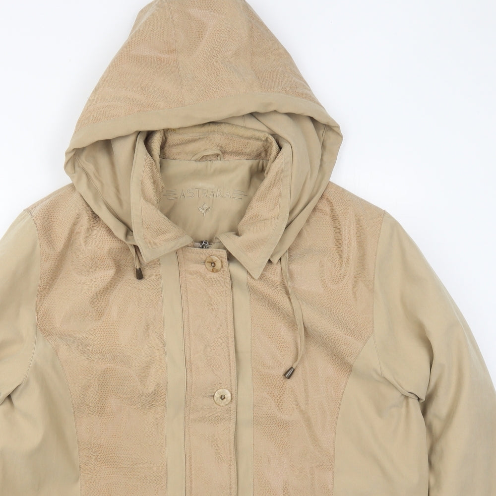 Womens UK Size M Astraka Beige Jacket