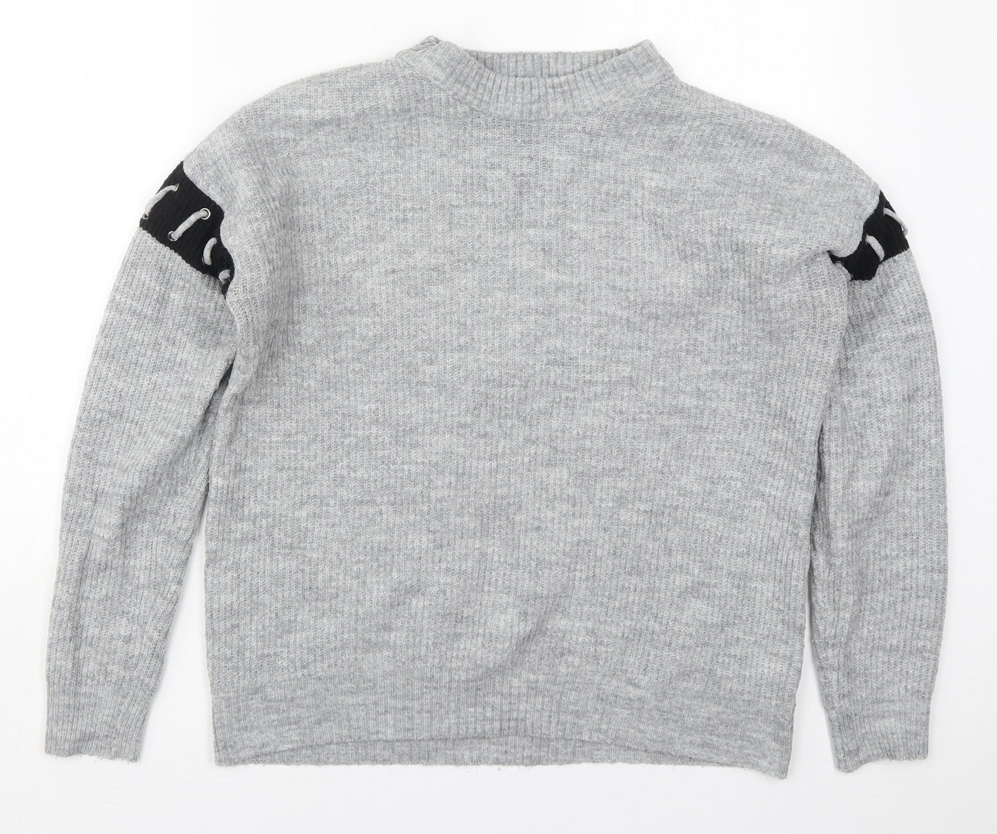 Womens UK Size M Matalan Grey Pullover Jumper