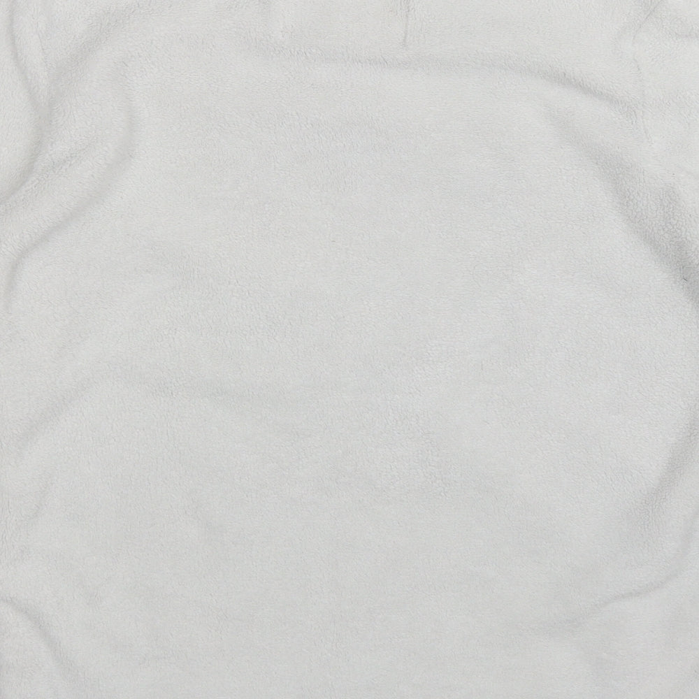 Preworn Womens Grey Solid Polyester Top Pyjama Top Size 8   - Bear