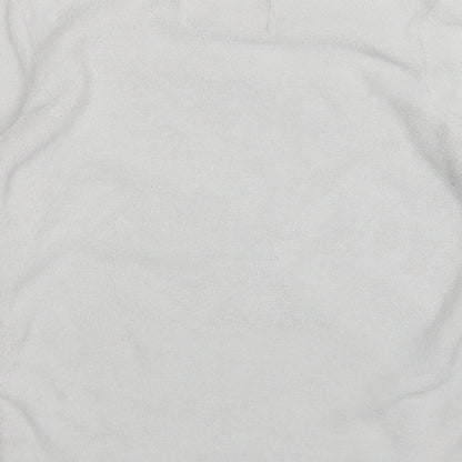 Preworn Womens Grey Solid Polyester Top Pyjama Top Size 8   - Bear