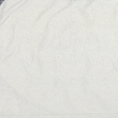 Nutmeg Womens Ivory Solid Polyester Top Pyjama Top Size 12   - 'Snuggle Up'