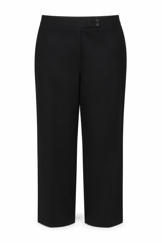 Womens UK Size 14 Wardrobe Regular Fit  Black Trousers