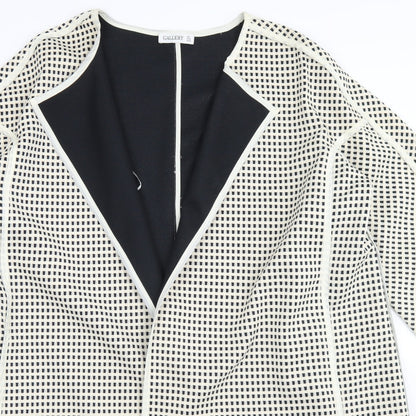 Womens UK Size L Gallery Ivory Jacket