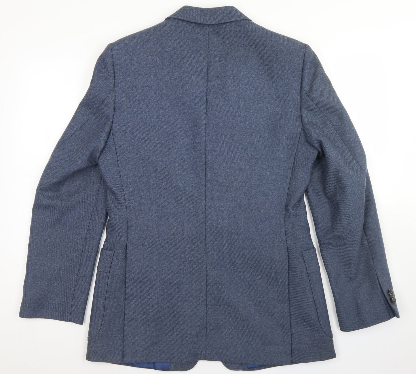 Mens UK Size 38 Preworn Regular Blue Suit Jacket