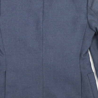 Mens UK Size 38 Preworn Regular Blue Suit Jacket