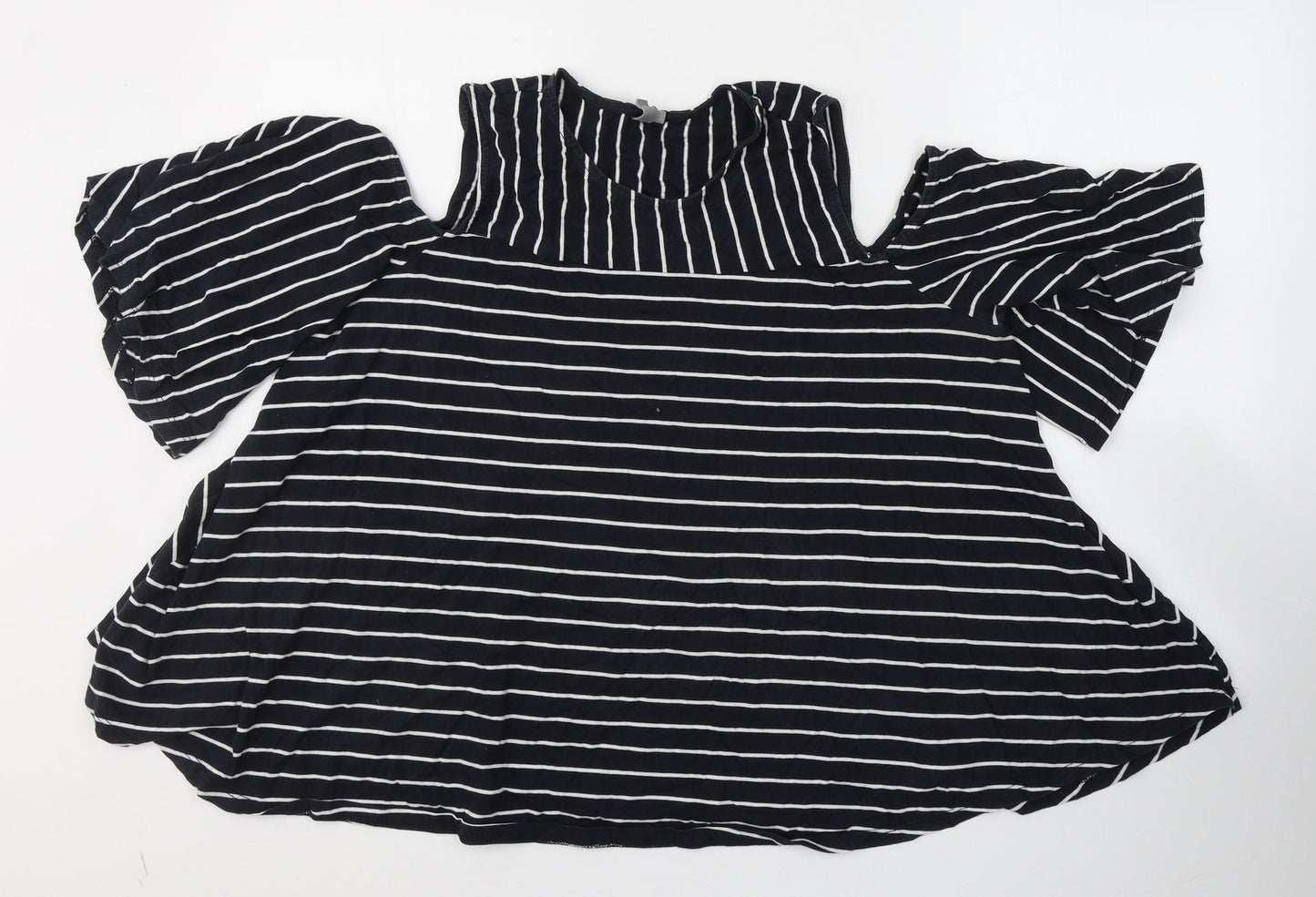 Womens UK Size 12 ASOS Blue Basic Blouse