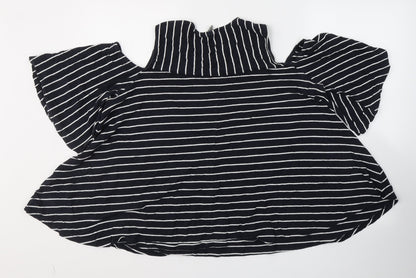 Womens UK Size 12 ASOS Blue Basic Blouse