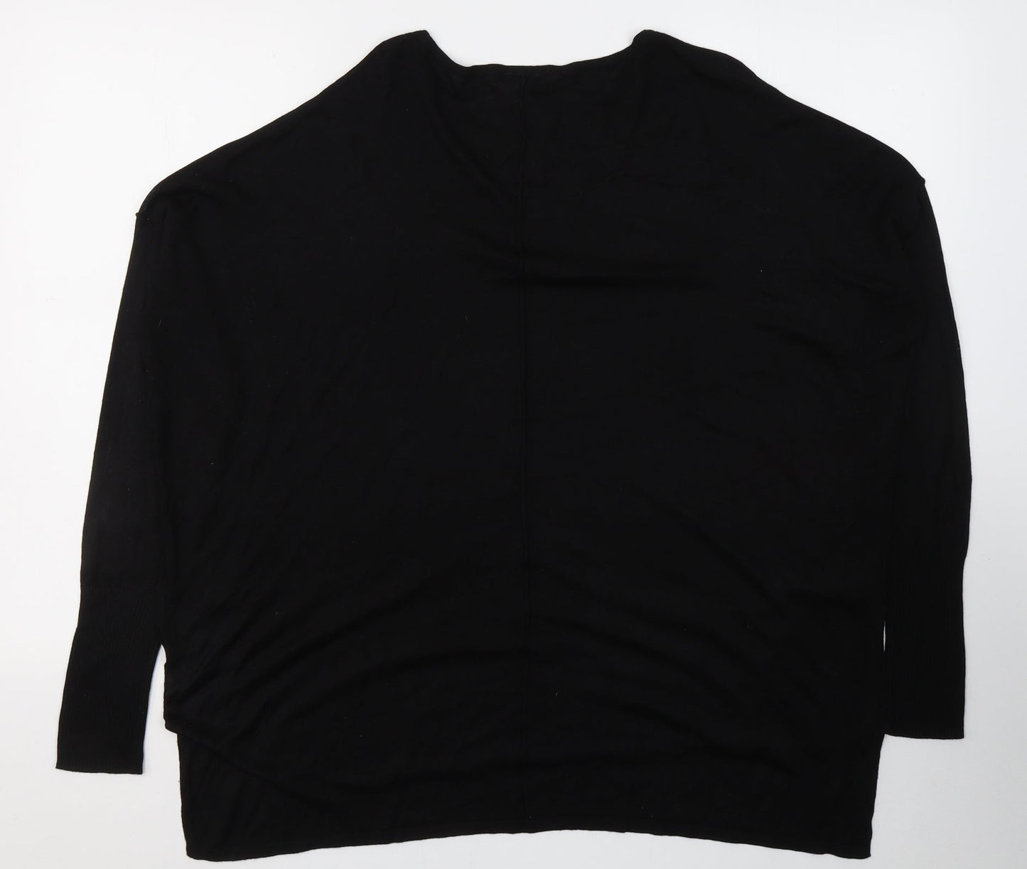 Womens UK Size M H&M Black Jersey T-Shirt