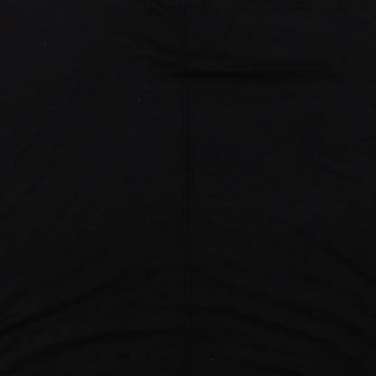 Womens UK Size M H&M Black Jersey T-Shirt