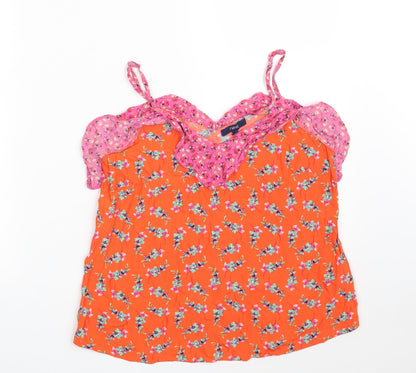 Womens UK Size 10 NEXT Red Camisole Tank