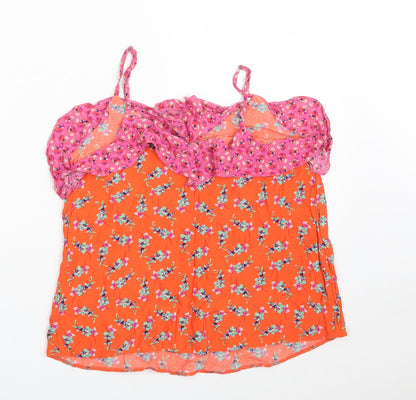 Womens UK Size 10 NEXT Red Camisole Tank