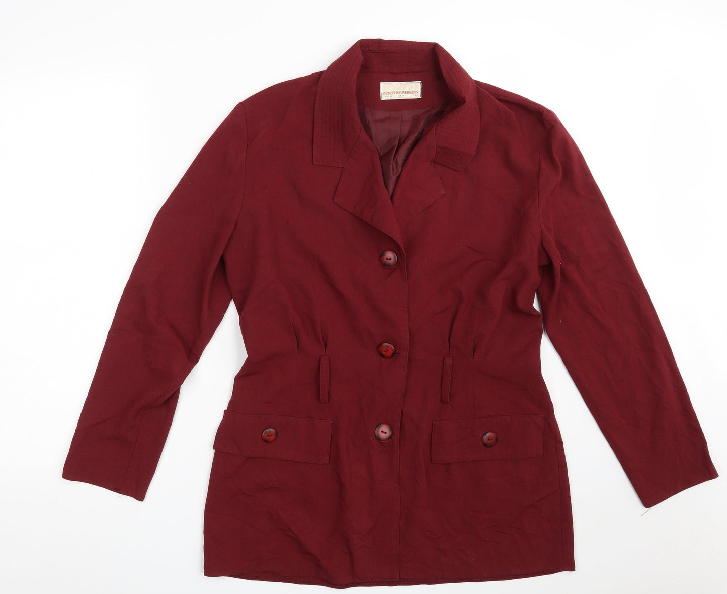 Womens UK Size  Dorothy Perkins Red Jacket