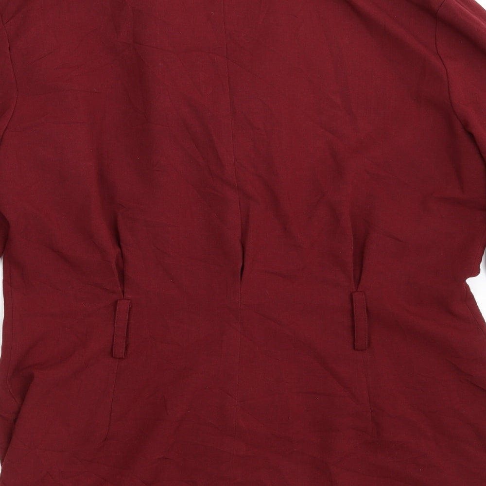 Womens UK Size  Dorothy Perkins Red Jacket