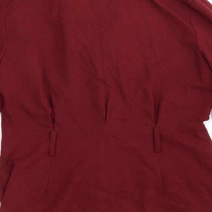 Womens UK Size  Dorothy Perkins Red Jacket