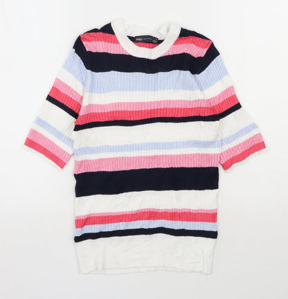Womens UK Size 10 Marks and Spencer Multicoloured Pullover Jumper