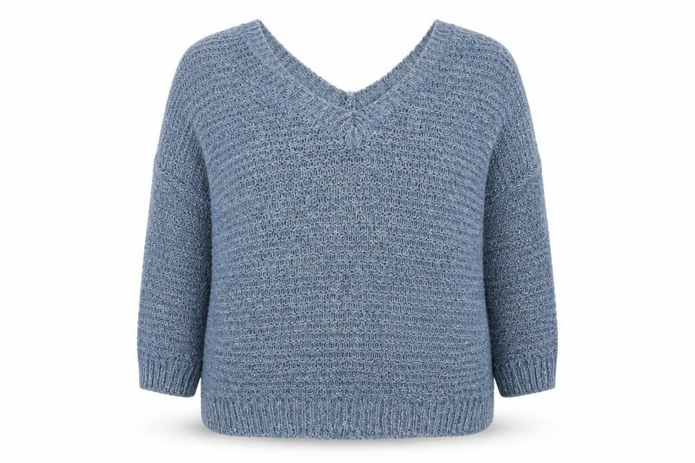 Womens UK Size 16 River Island Blue Pullover Jumper