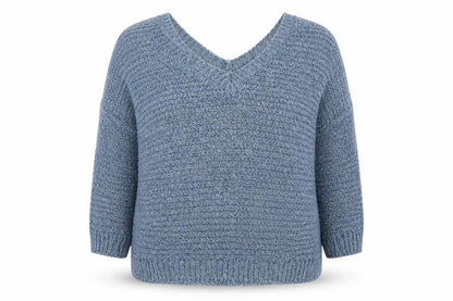 Womens UK Size 16 River Island Blue Pullover Jumper