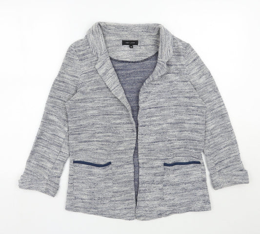 Womens UK Size 10 New Look Blue Cardigan Jumper
