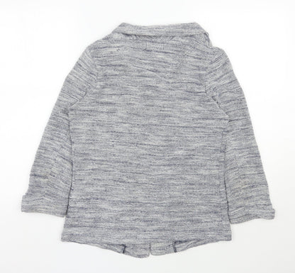 Womens UK Size 10 New Look Blue Cardigan Jumper