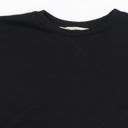 Primark Womens Black  Polyester Pullover Sweatshirt Size 4  Pullover