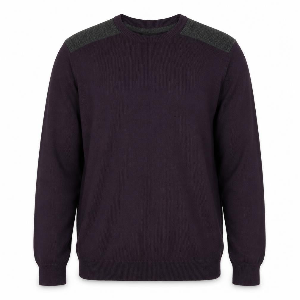 Mens UK Size M New Look Purple Pullover Jumper