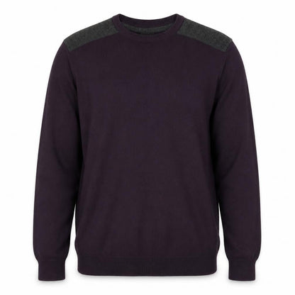 Mens UK Size M New Look Purple Pullover Jumper