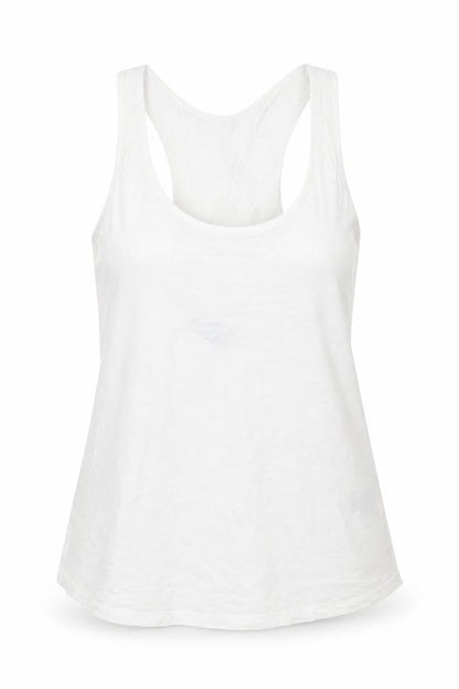 Womens UK Size 10 NEXT White Basic Tank