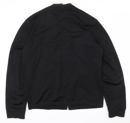 Womens UK Size S H&M Black Full Zip Sweatshirt