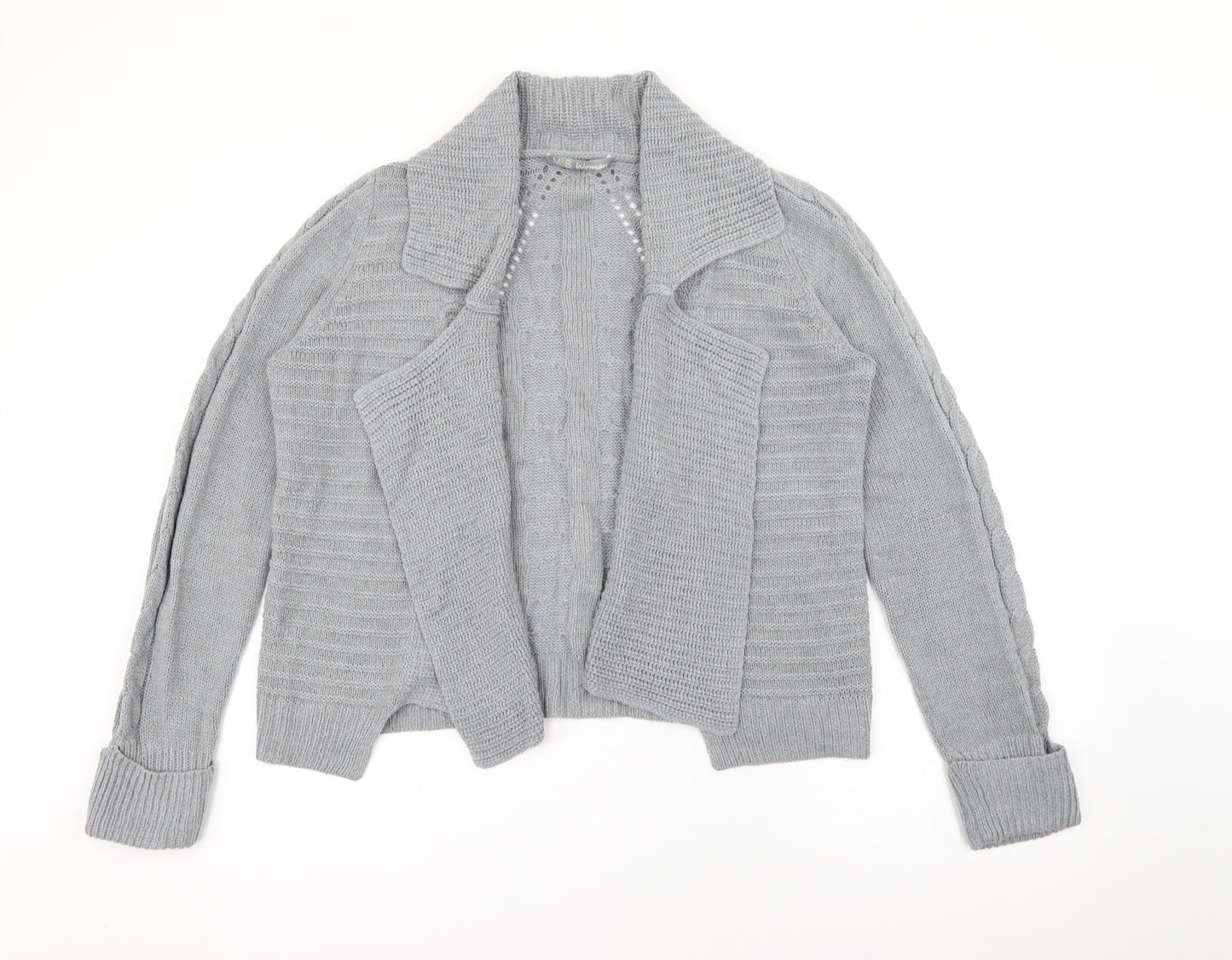 Womens UK Size 14 Marks and Spencer Grey Cardigan Jumper