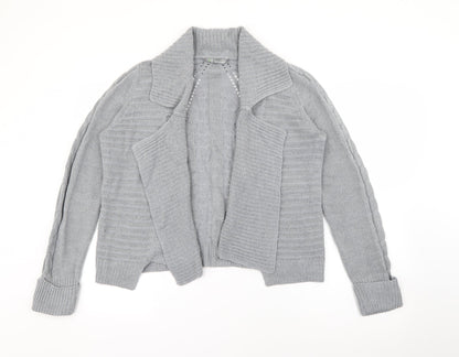 Womens UK Size 14 Marks and Spencer Grey Cardigan Jumper