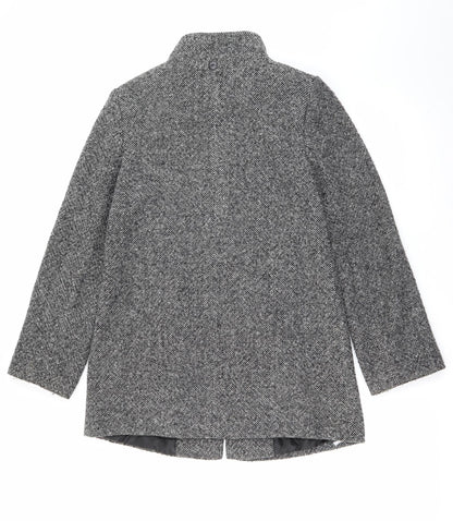 Womens UK Size 10 BHS Grey Overcoat