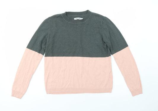 Womens UK Size 12 Alice Collins Green Pullover Jumper