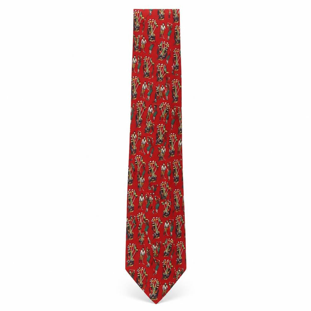 Mens Marks and Spencer Multicoloured Geometric  Pointed Tie