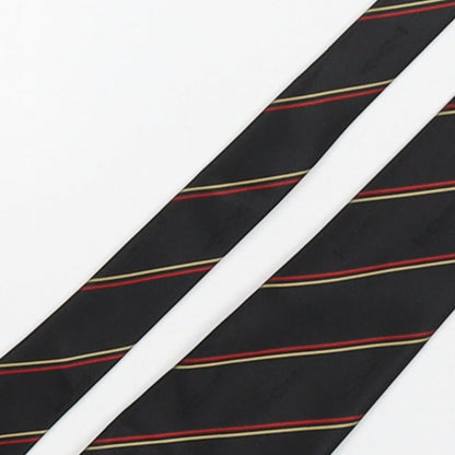 Marstons Mens Multicoloured Striped Polyester Pointed Tie One Size
