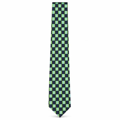 Mens Burton Multicoloured Plaids & Checks  Pointed Tie