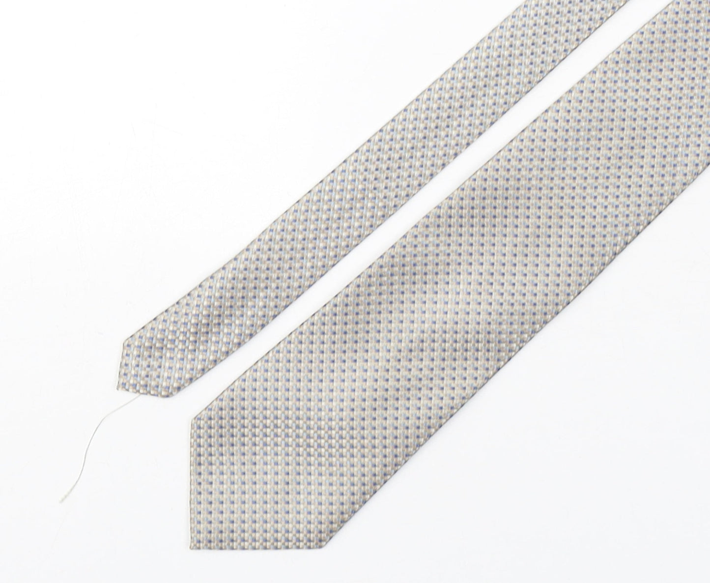 Marks and Spencer Mens Multicoloured Geometric Polyester Pointed Tie One Size