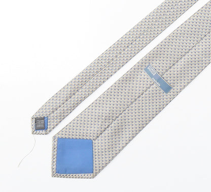 Marks and Spencer Mens Multicoloured Geometric Polyester Pointed Tie One Size