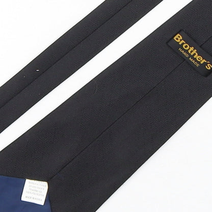 Brothers  Mens Multicoloured Geometric Polyester Pointed Tie One Size - New Orleans
