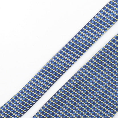 Mens Havana Multicoloured Plaids & Checks  Pointed Tie
