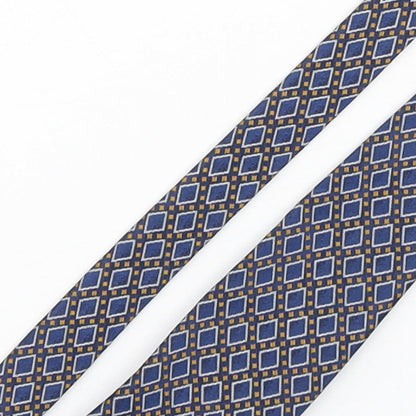 Mens Genesis Multicoloured Geometric  Pointed Tie