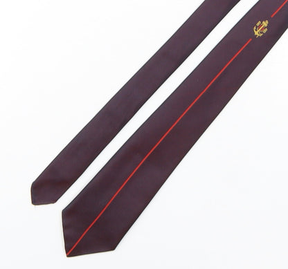 PreWorn  Mens Multicoloured Striped Polyester Pointed Tie One Size