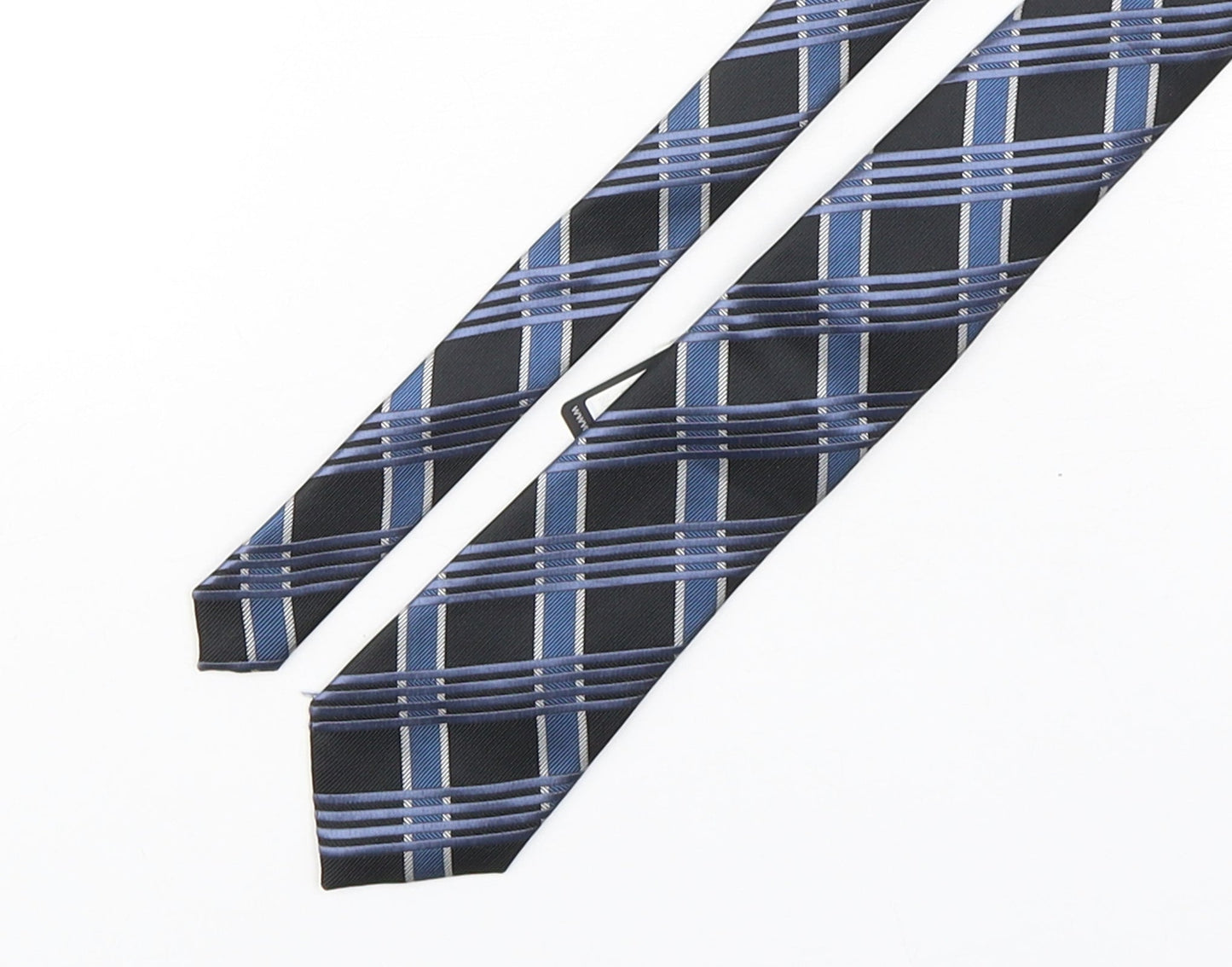 Skopes Mens Multicoloured Plaids & Checks Polyester Pointed Tie One Size
