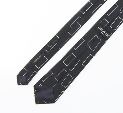 Device Mens Multicoloured Geometric Polyester Pointed Tie One Size